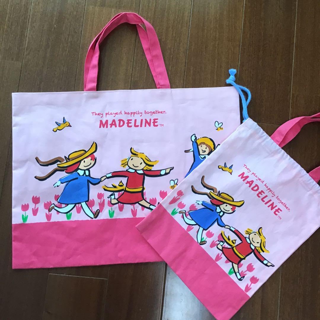 ファミリア マドレーヌちゃん レッスンバッグ(絵本袋)